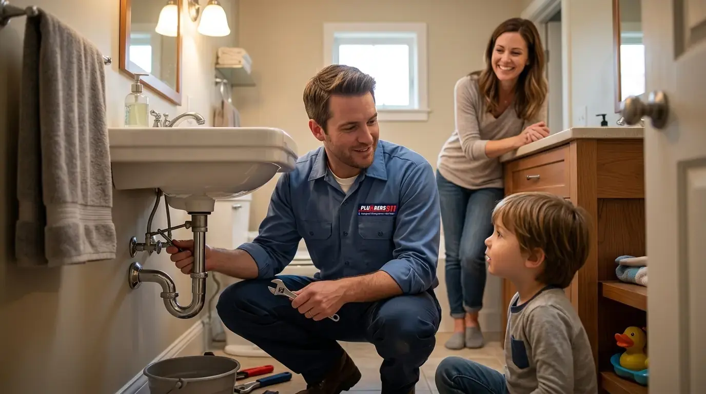Licensed plumber at work in Cortland, IL